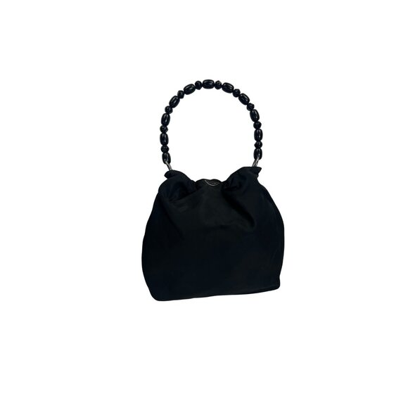 Christian Dior Black Nylon Maris Pearl Handbag - Picture 2 of 12